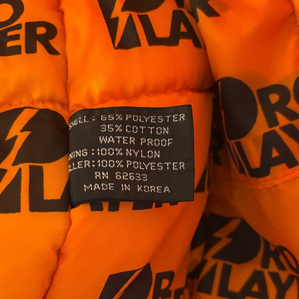 Miami Hurricanes Vintage Pro Player Green and Orange Varsity Jacket. - Picture 2 of 11